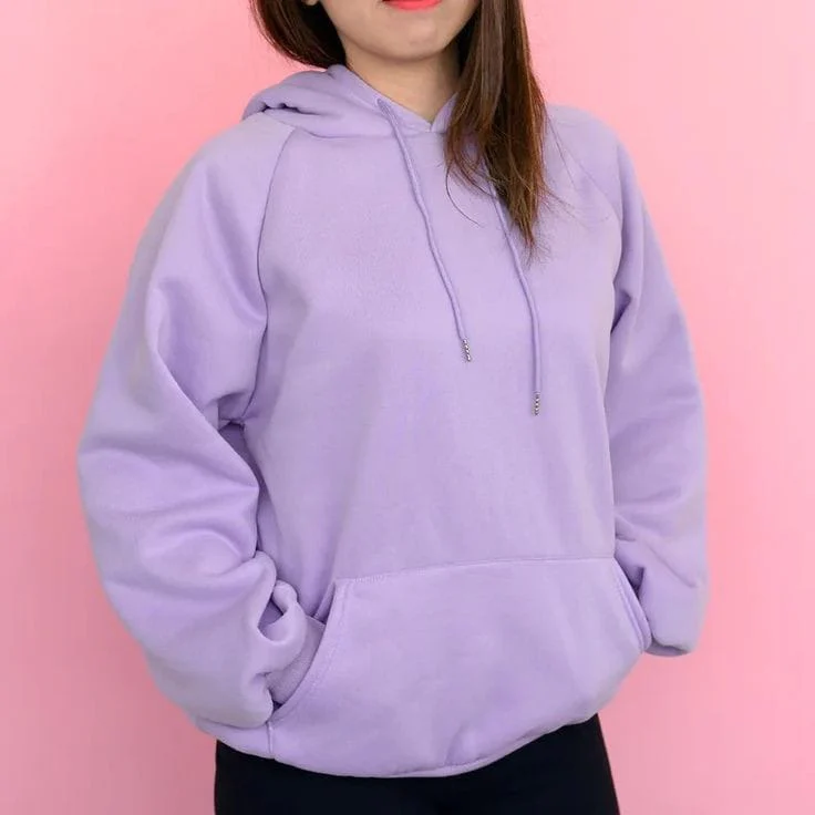 Plain Purple Hoodie
