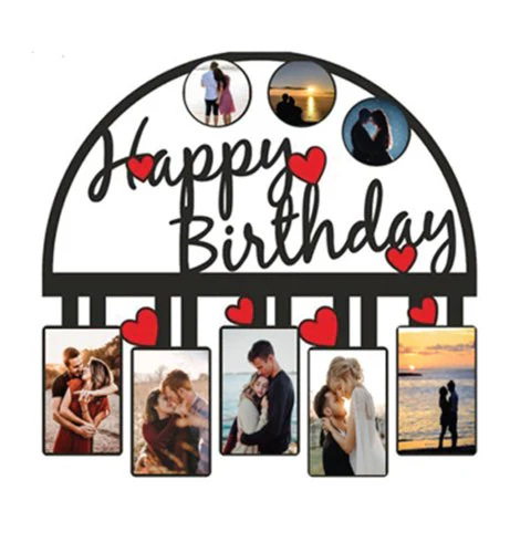 Customized Happy Birthday Frame