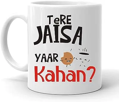 Tere Jaisa Yaar Kahaan Mug – A Fun Gift for Your Best Friend