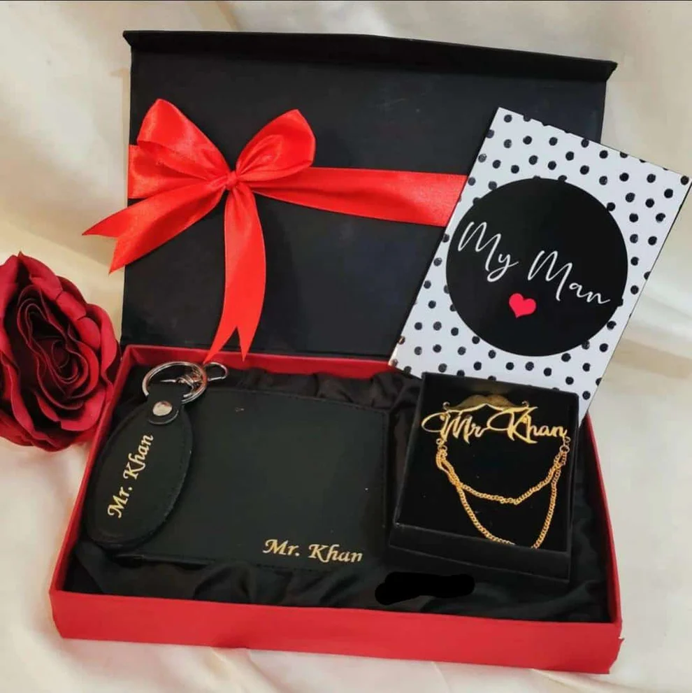 Customized Wallet, Keychain & Cufflink