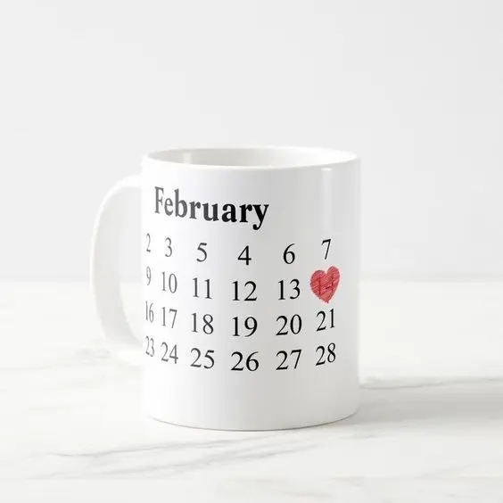 Anniversary Gift - Calendar & Engraved