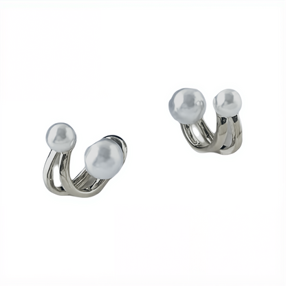 Lustrous Pearl Earrings