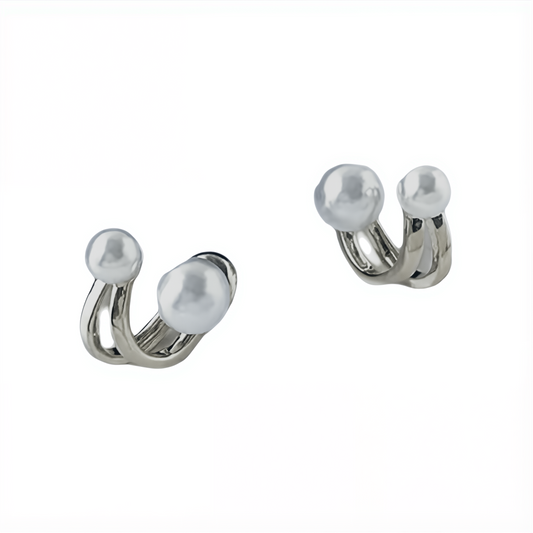 Lustrous Pearl Earrings