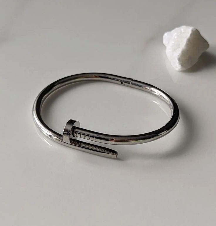 Nail Stainless steel Bracelet