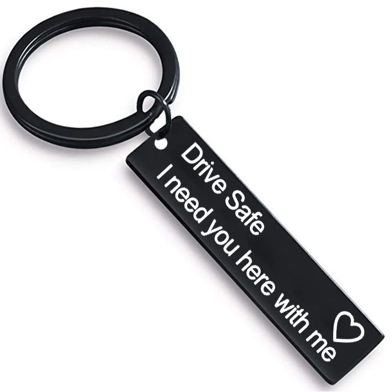 Drive Safe Keychain – A Loving Reminder for Those You Care About