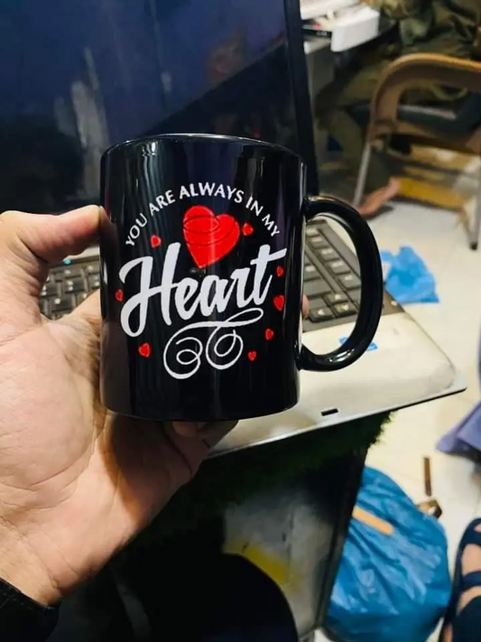 Black Customized Mug