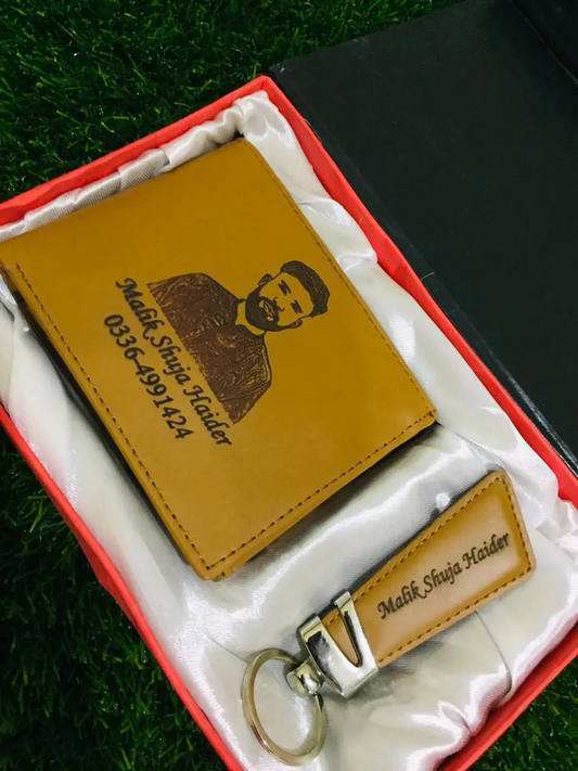 Engraved Wallet Keychain – A Perfect Gift for Loved Ones
